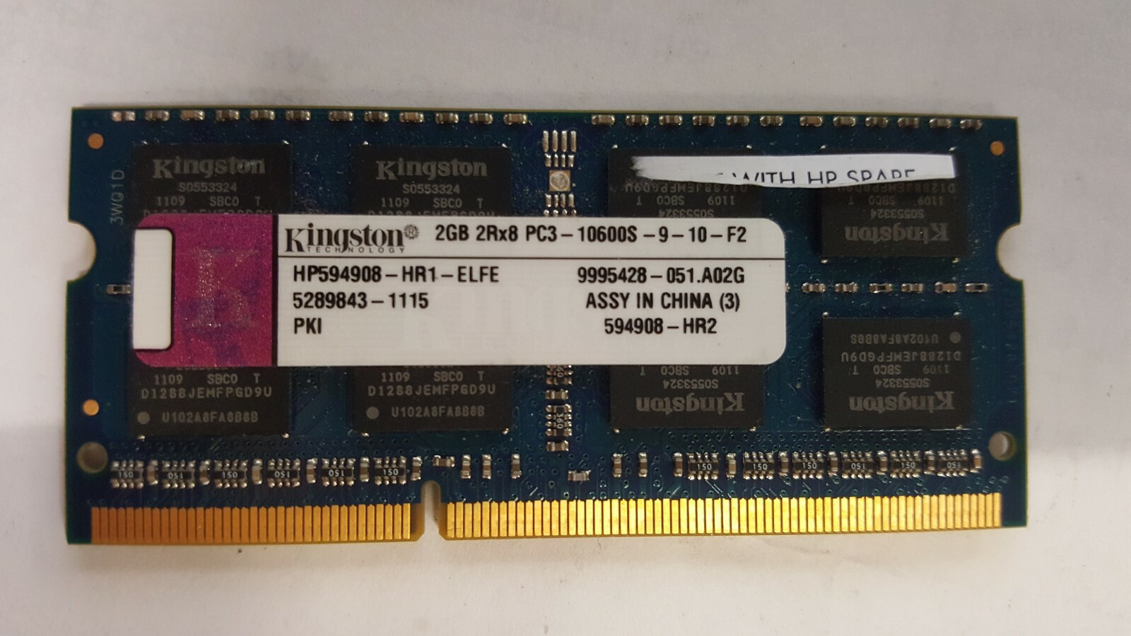 Ddr3 10600 мгц 1333. Kingston 10600s 2gb 2rx8 pc3. kingston 2gb 2rx8 ddr3 10600s. память для ноутбука pc3-10600s. оперативная память 2rx8 pc3 10600s 9-10-f3.