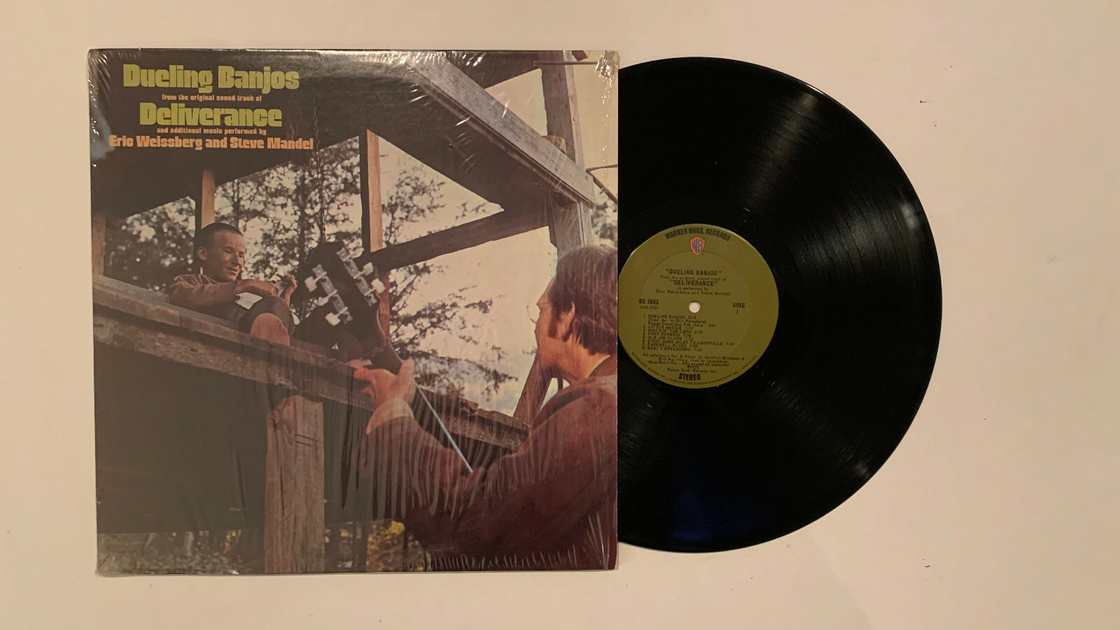 Deliverance Dueling Banjos Soundtrack Vinyl Record LP Album Burt