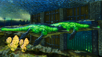 ARK Survival Ascended New Top Stats Monster Mosasaurus 722m PC/XBOX/PS5 ASA mosa