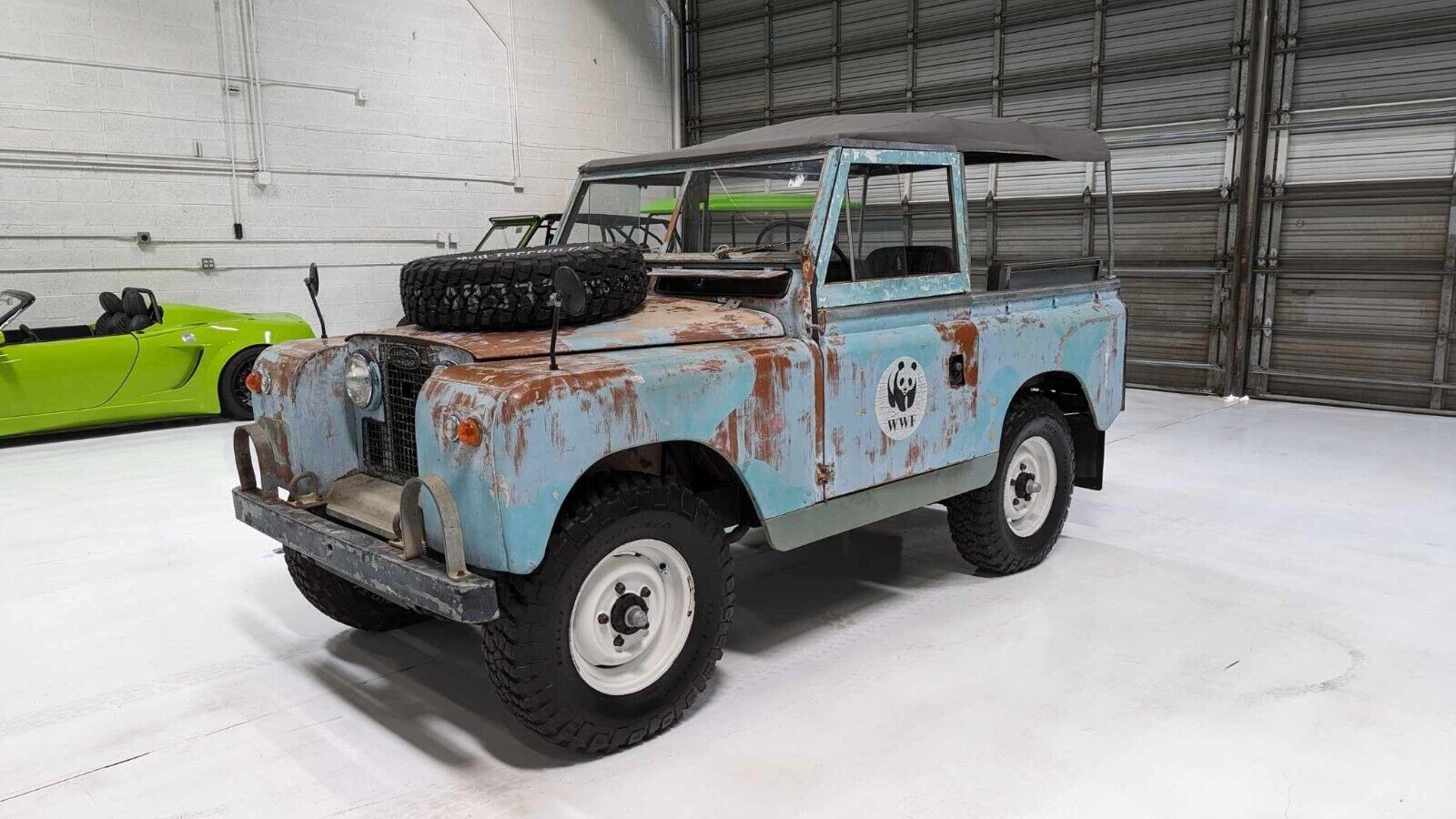 Awesome original World Wildlife Foundation patina Hard Top Included