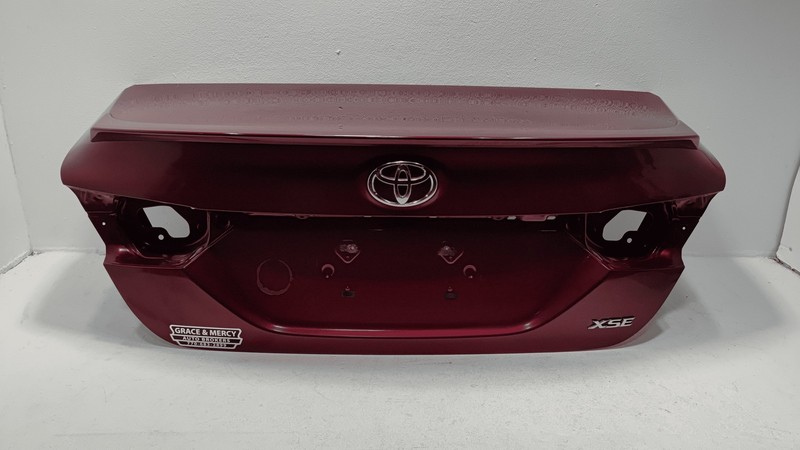 Used 2018-2024 Toyota Camry Rear Tailgate Trunk Deck Lid Shell Panel Red 3T3 OEM