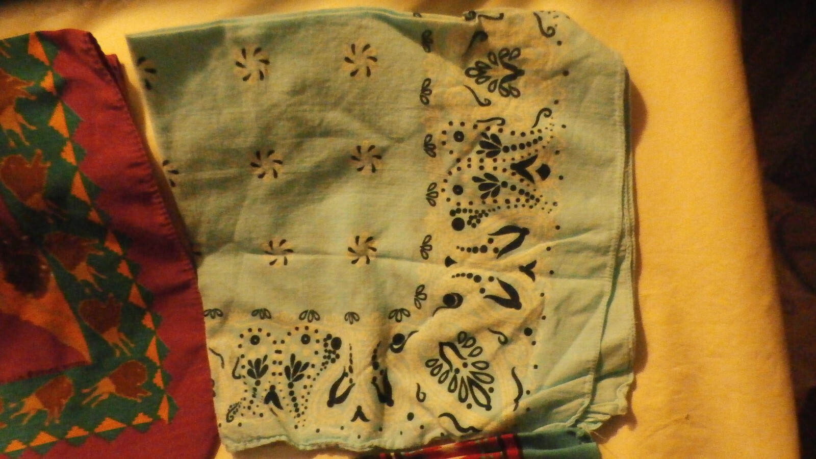 1 Paisley Print Wide 4 Indian Bandana Headbands from Cover Your Hair Very Nice