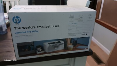 NEW HP Laserjet Pro M15A Smallest Monochrome Laser Printer USB WIRED W2G50A