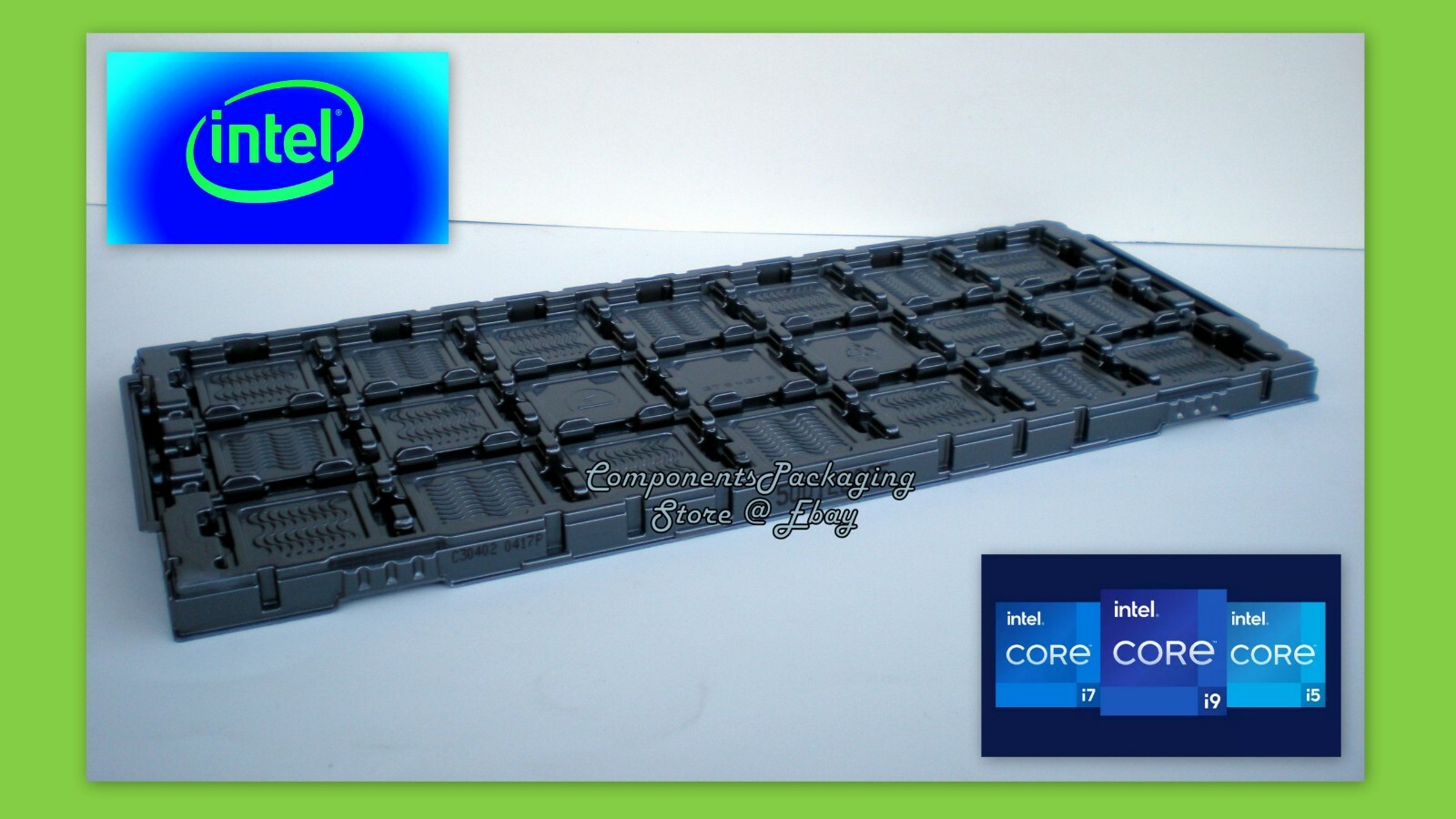 Intel 10 Gen CPU Tray for Core i9 i7 i5 Socket LGA1200  - Lot of 2 5 12 18 30