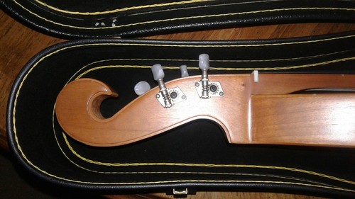 Folkcraft Instruments Dulcimer W/ Hard Case Made On 2/25/85 In Winstead, Ct