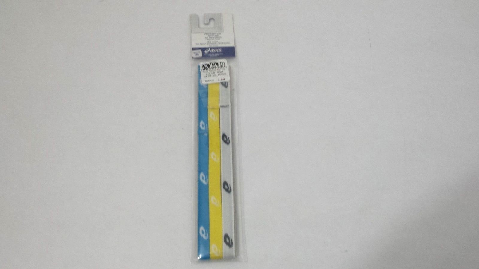 ASICS Women's Team Headband (3-Pack), Assorted Color, One Size NWT