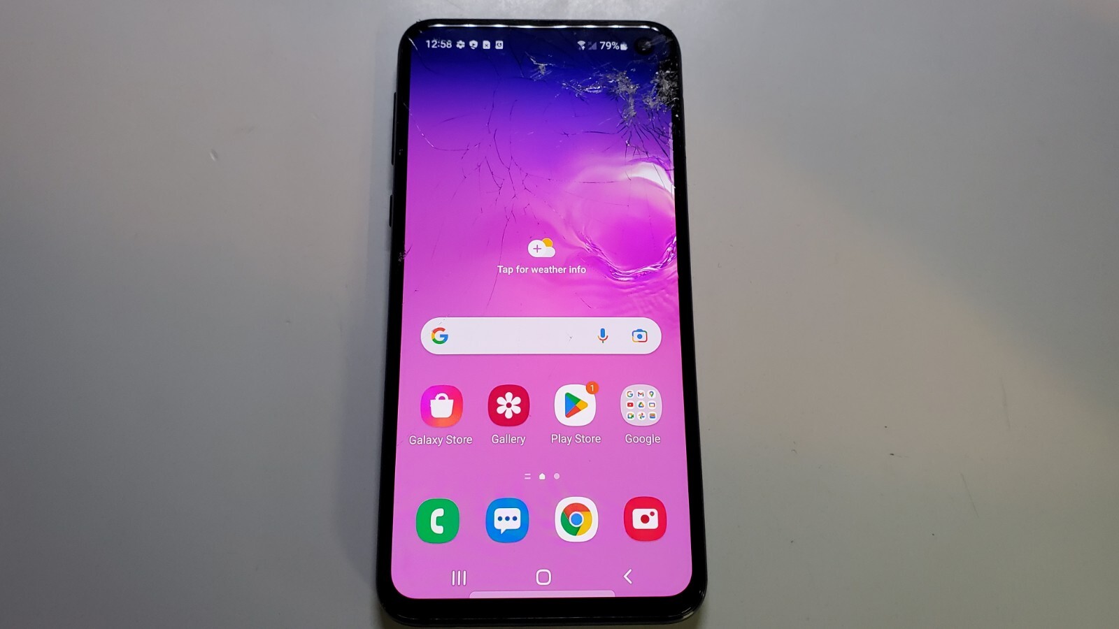 Samsung Galaxy S10e SM-G970U 128GB Verizon Clean IMEI for Re