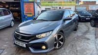 2018 Honda Civic 1.0 VTEC Turbo SR Hatchback 5dr Petrol CVT Euro 6 (s/s) (126
