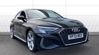 2022 Audi A3 35 TFSI S Line 4dr Petrol Saloon Saloon Petrol Manual