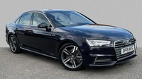 2018 Audi A4 2.0T FSI S Line 4dr S Tronic [Leather/Alc] Saloon Petrol Automatic