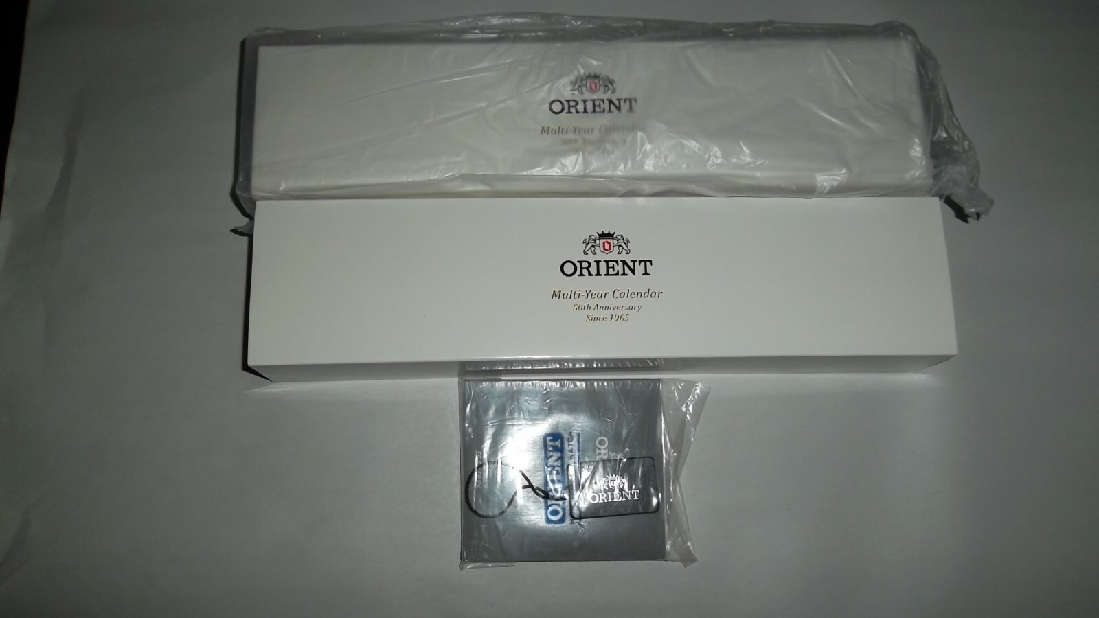 Pre-owned Orient 50th Anniversary World Time Multi-year Calendar 2000 Pcs Limited Edition