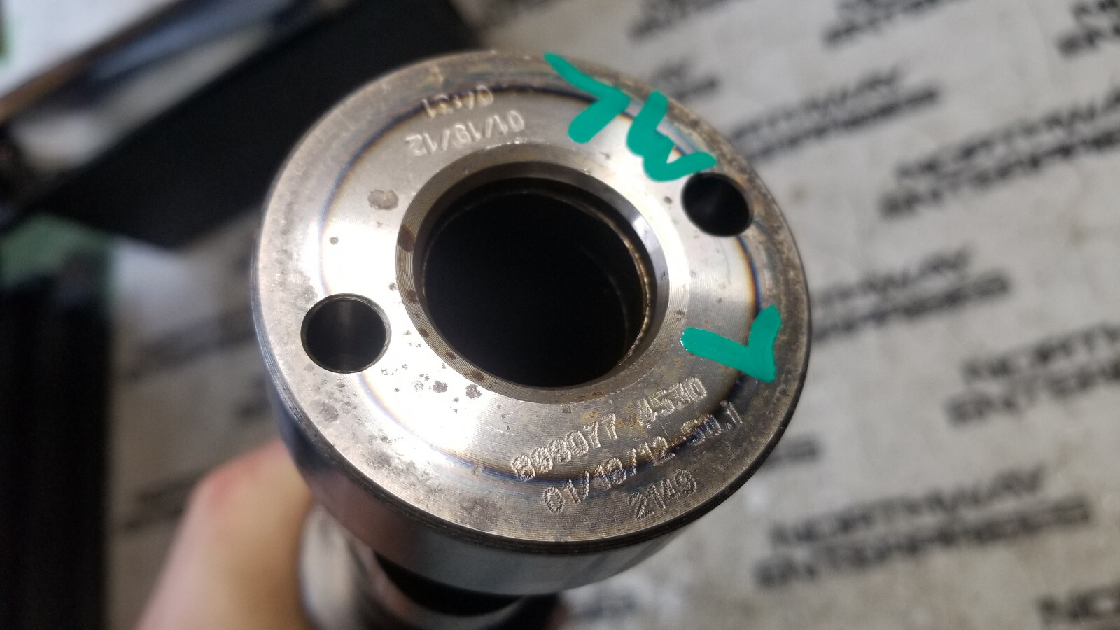 DURAMAX LML USED CAMSHAFT 98077453 8980774530 - Picture 8 of 10