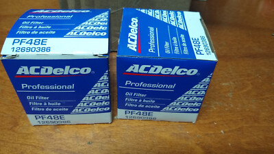 2 - ACDelco PF48E  Oil Filter for Jeep Compass, Dodge Journey L4 2.4L & others