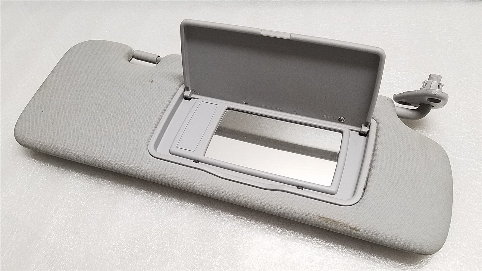 0911 HONDA CRV CRV oem RIGHT PASSENGER GRAY SUN VISOR GRAY CLOTH w