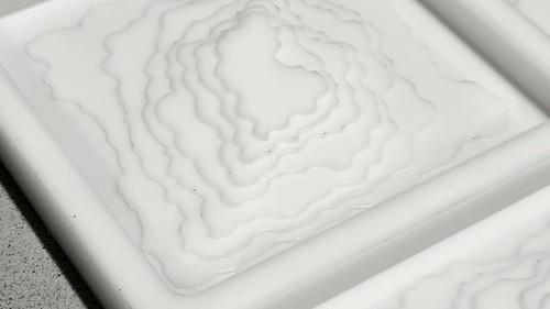 Terrace SQUARE Coaster Silicone Mold AU