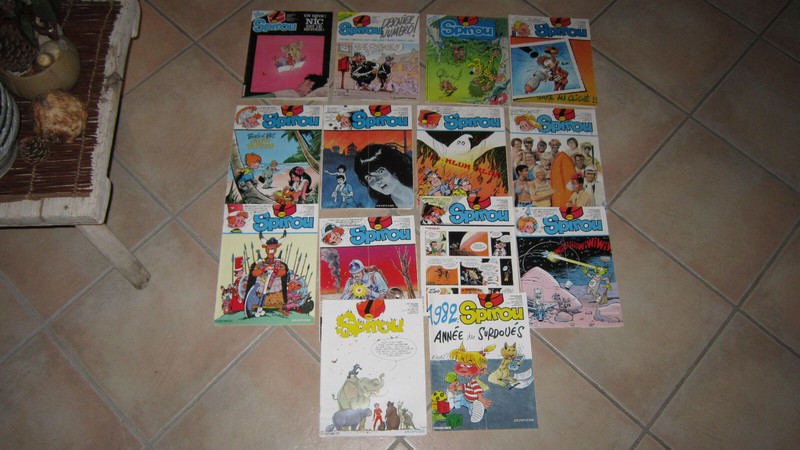 Lot Journal Spirou NÂ°2268 Ã  2281 ÃQuivalence De La Reliure  NÂ°163 + Supplement 