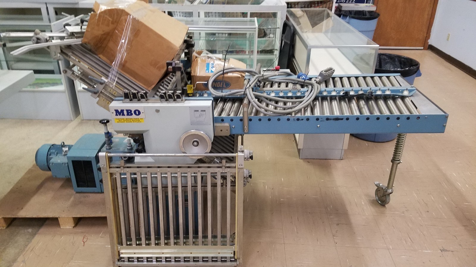 MBO Continuos Folder B123-P , B123-2, B123-3 - Feeder- Complete