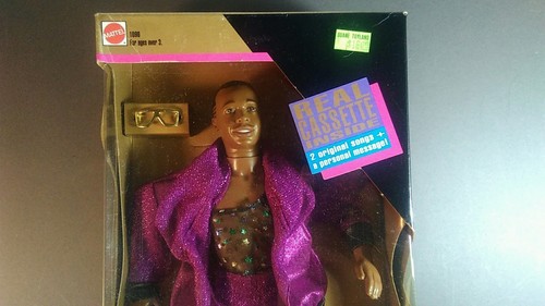 M C HAMMER DOLL & CASSETTE TAPE  1991 MATTEL