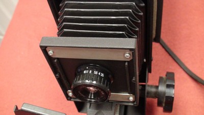 VINTAGE BESELER 67CP PHOTO ENLARGER WITH BASE 50MM LENS
