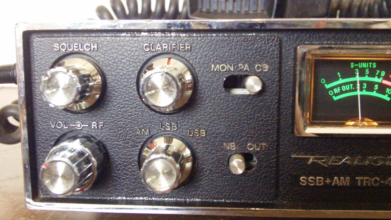 SSB REALISTIC TRC 448 SSB/AM CB RADIO, GREAT TX + RX,  VERY NICE RADIO! TRC-448