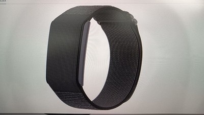SW-0225 Amazfit Helio Strap Smart Band 24/7 Fitness-Tracker, schwarz B-WARE