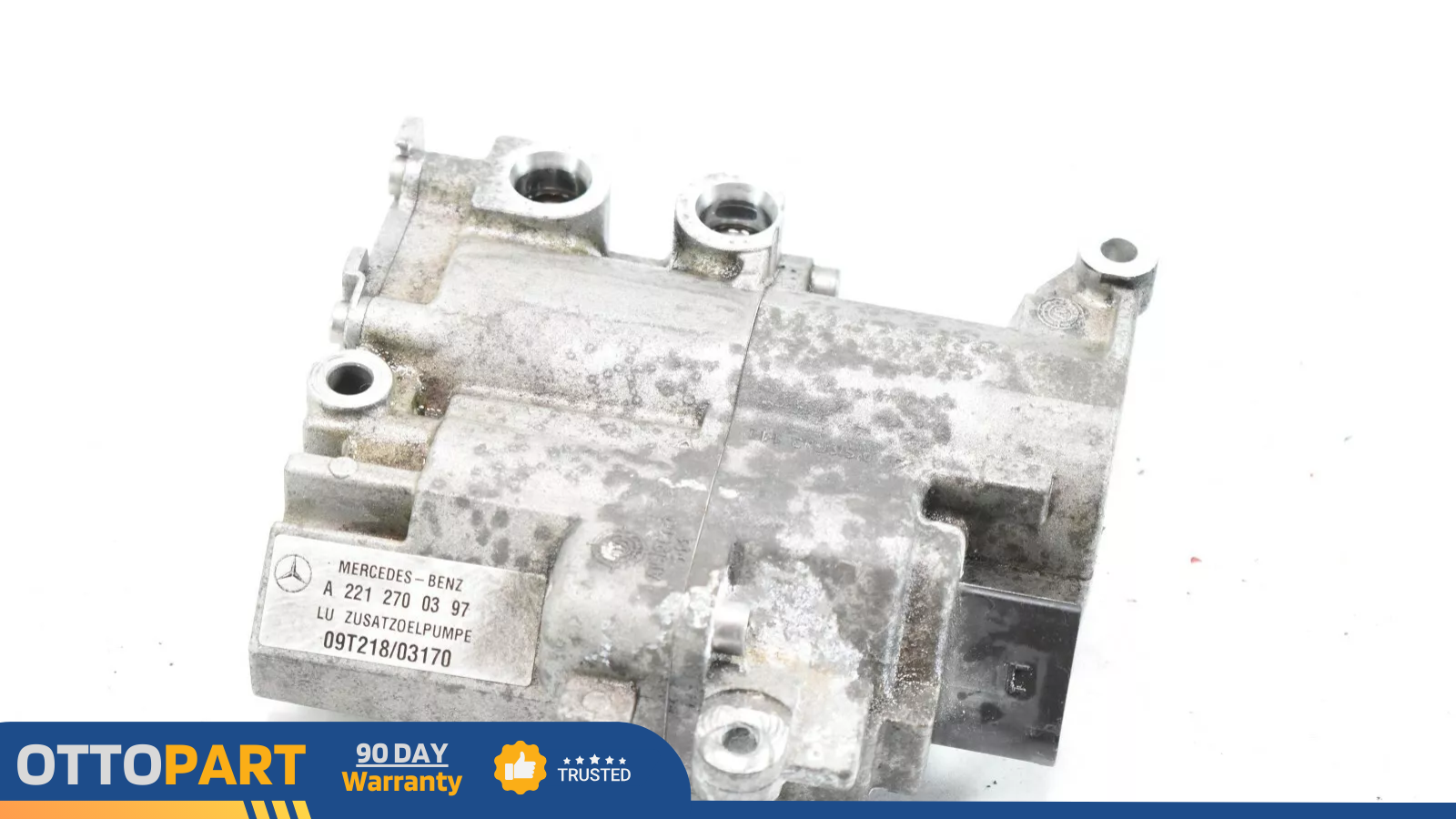 2010-13 Mercedes W221 S400 Hybrid Converter Housing Oil Pump A2212700397 OEM