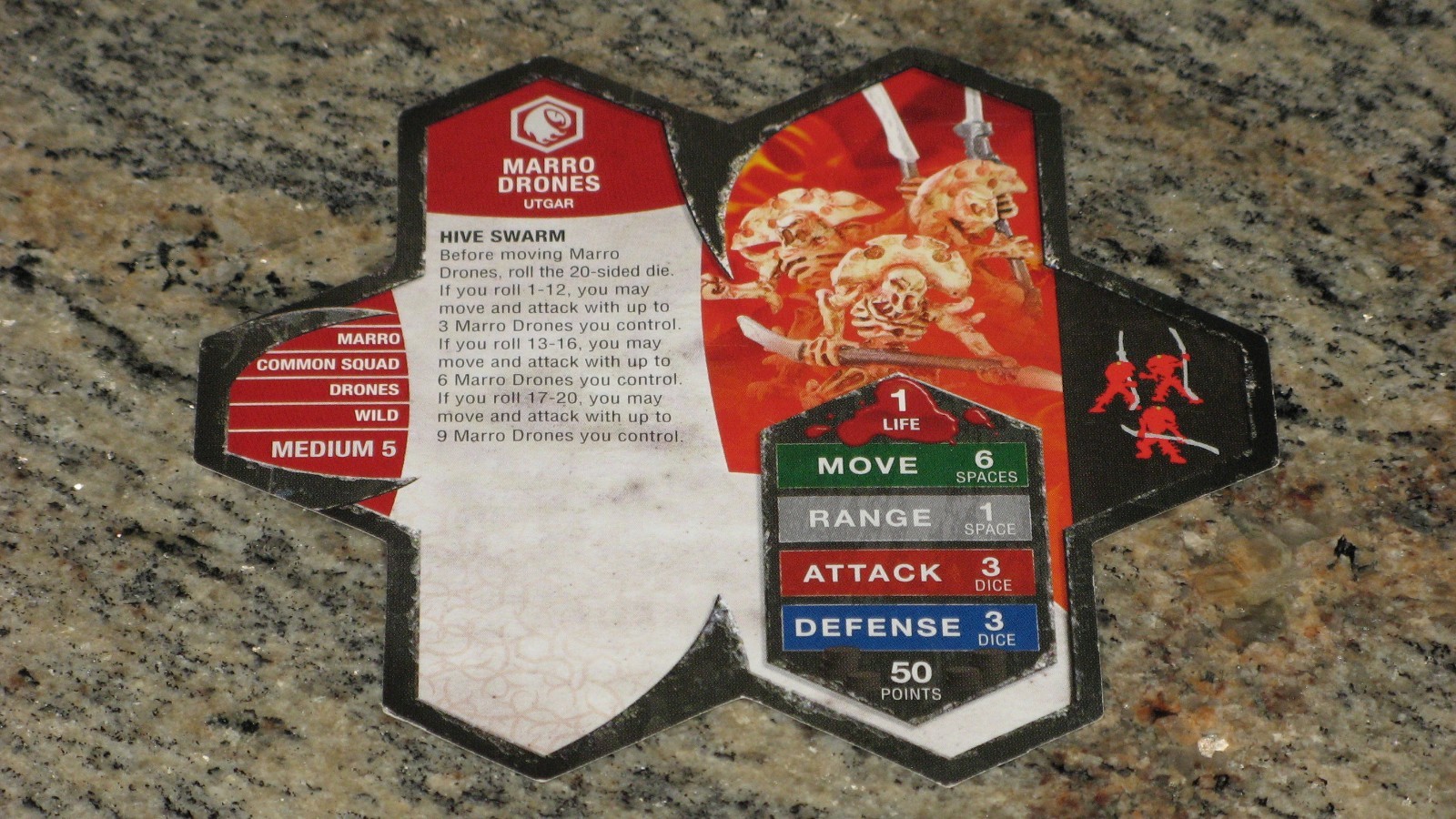 Heroscape Marro Drones - Wave 1, Utgar's Rage