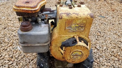 VINTAGE REAR TINE GAS TILLER  - 14