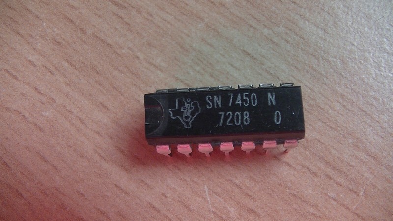 Sn7450n - Ci - Dual 2-Wide 2-Input And-Or-Invert Gate - Dip14 -Texas Instruments