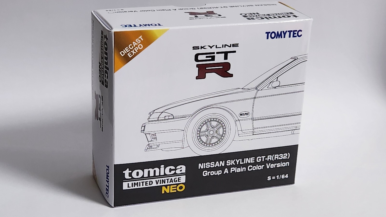 ミニカー TOMYTEC NISSAN SKYLINE GT-R (R32) 1/64 1:64 Tomica Limited Tomytec Nissan Skyline GT-R R32 Group A