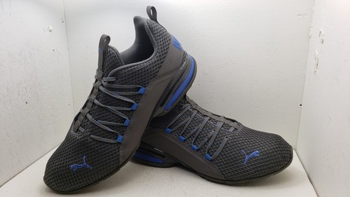 アルビオン Puma Mens Axelion Spark (193481-02) Gray Running Walking