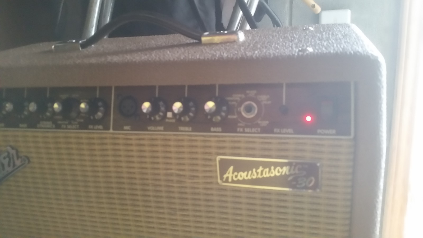 VINTAGE FENDER ACOUSTASONIC 30 AMPLIFIER
