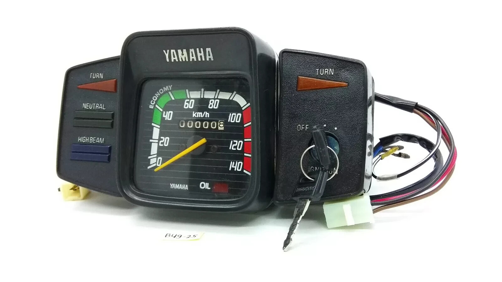 Yamaha L2SN DT100 X YB100 Deluxe RX100 Speedometer Assy