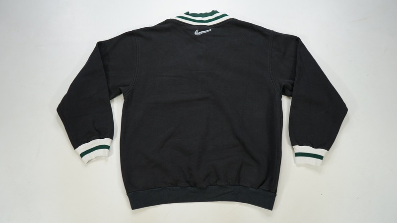 Rare Vintage NIKE Collar Swoosh 1/4 Zip Pullover V Neck Rare Vintage NIKE Collar Swoosh 1/4 Zip Pullover V Neck