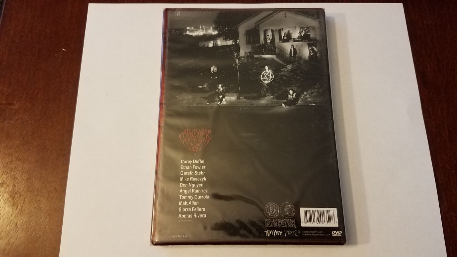 VTG FOUNDATION CATACLYSMIC ABYSS ETHAN FOWLER TUM YETO NGUYEN NOS SKATEBOARD DVD