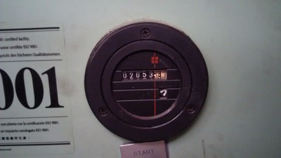 Air compressor, screw-type, heavy-duty, 'Sullair' LS10-30H. LOW HOURS