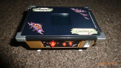 Galaga Tabletop Edition Tiny Arcade Mini Game Electronic Tested Works Great!!