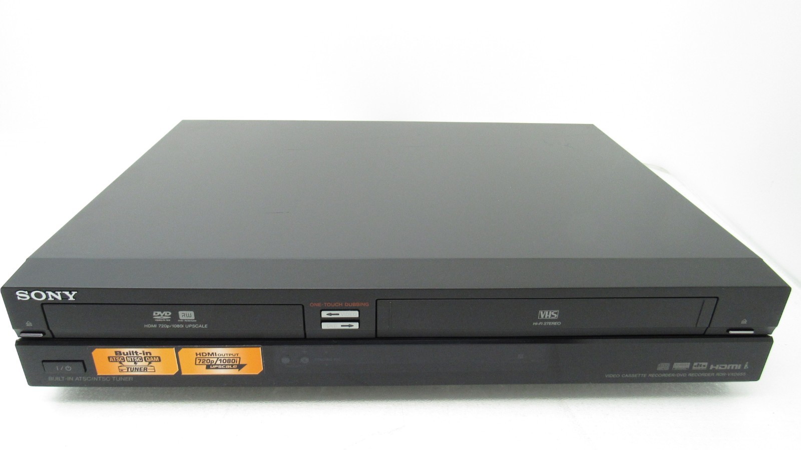 Sony Combo HDMI DVD VCR Stereo VHS Recording with Remote RDR-VXD665