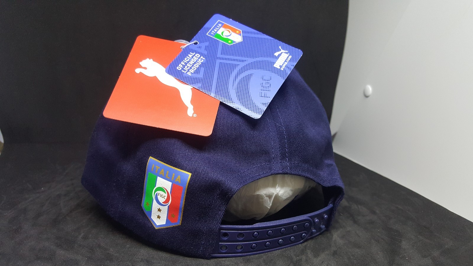PUMA Italia Fanwear Snapback Hat Blue