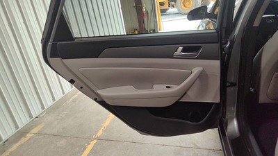 2015-2017 Hyundai Sonata LH Driver Rear Door Interior Trim Panel Gray-GG