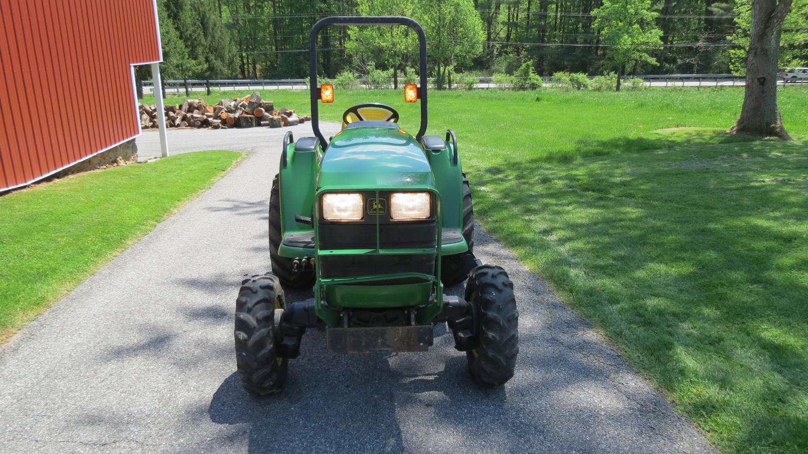 CLEAN 1999 JOHN DEERE 4200 4X4 COMPACT UTILITY TRACTOR 3 CYL DIESEL 26HP 1587 HR
