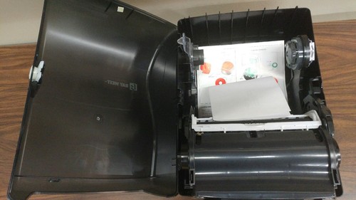 Bay West 86500 Silhouette OptiServ Mechanical Hands-free Roll Towel Dispenser