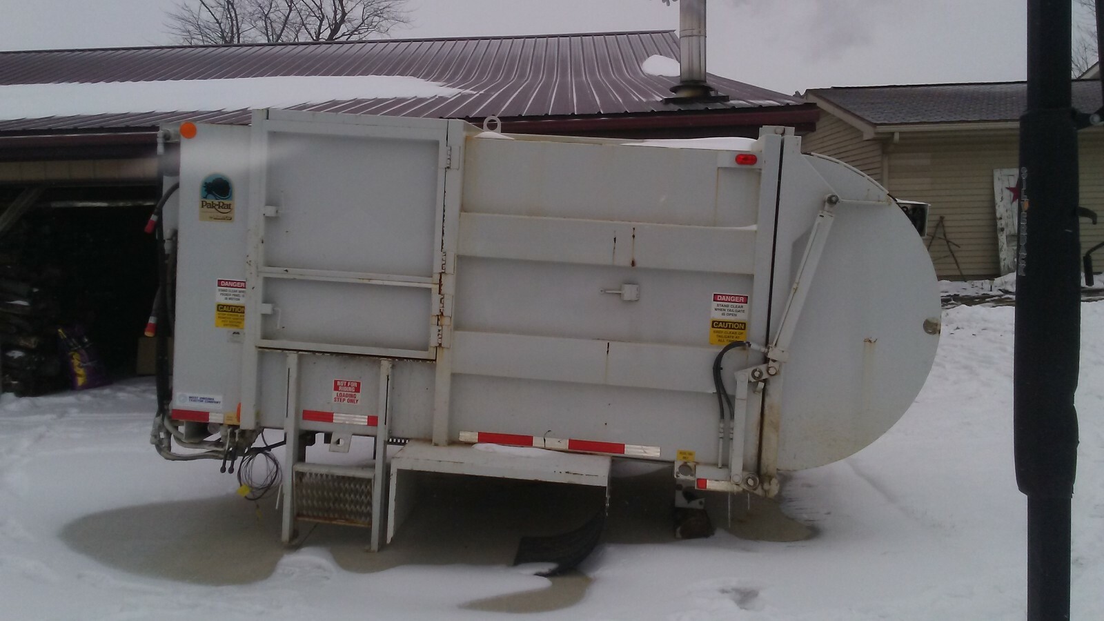 Pak-Rat by Martco Garbage Truck Compactor, Excellent Condition