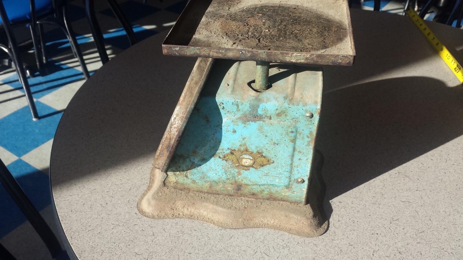 Vtg Prudential Family American Cutlery Scale General Country Store Mercantile