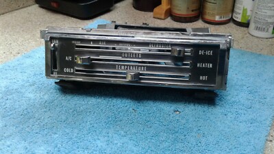  1967 - 1972 Chevy Truck Parts Fan Heat AC Controls O.E.M - Original Vintage