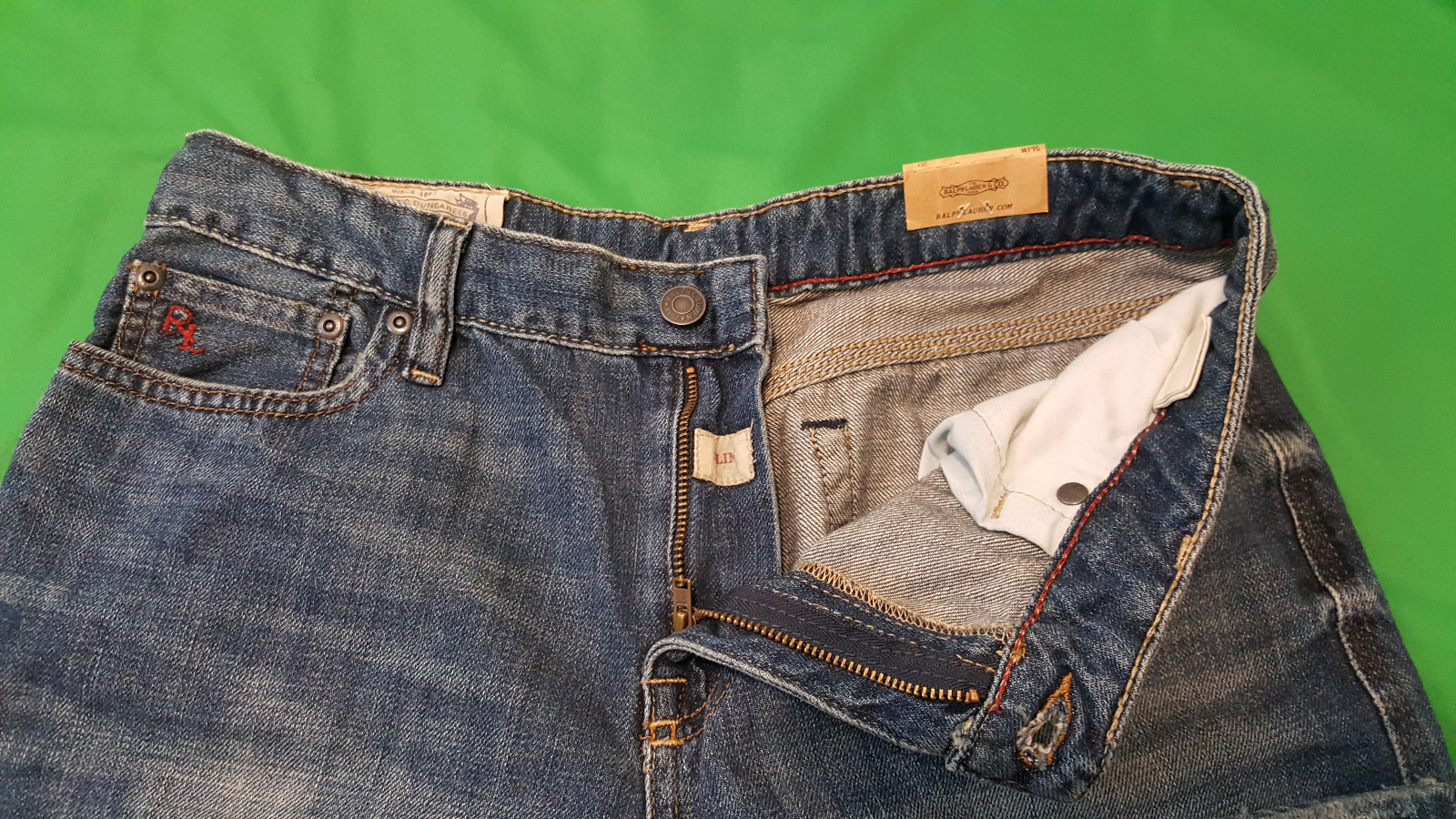 Polo Ralph Lauren boys, The slim, size 20, distressed jeans, NWT. free shipping.