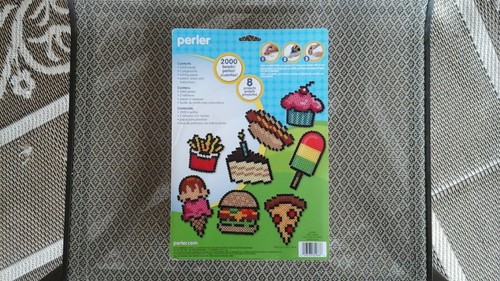 Perler Sweet Snacks Casse Fused Bead Kit 2000 Beads 8 Project