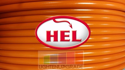 ORANGE Suzuki TL1000S V-K1 97-01 HEL BRAIDED BRAKE HOSE 2 LINE FRONT RACE SETUP