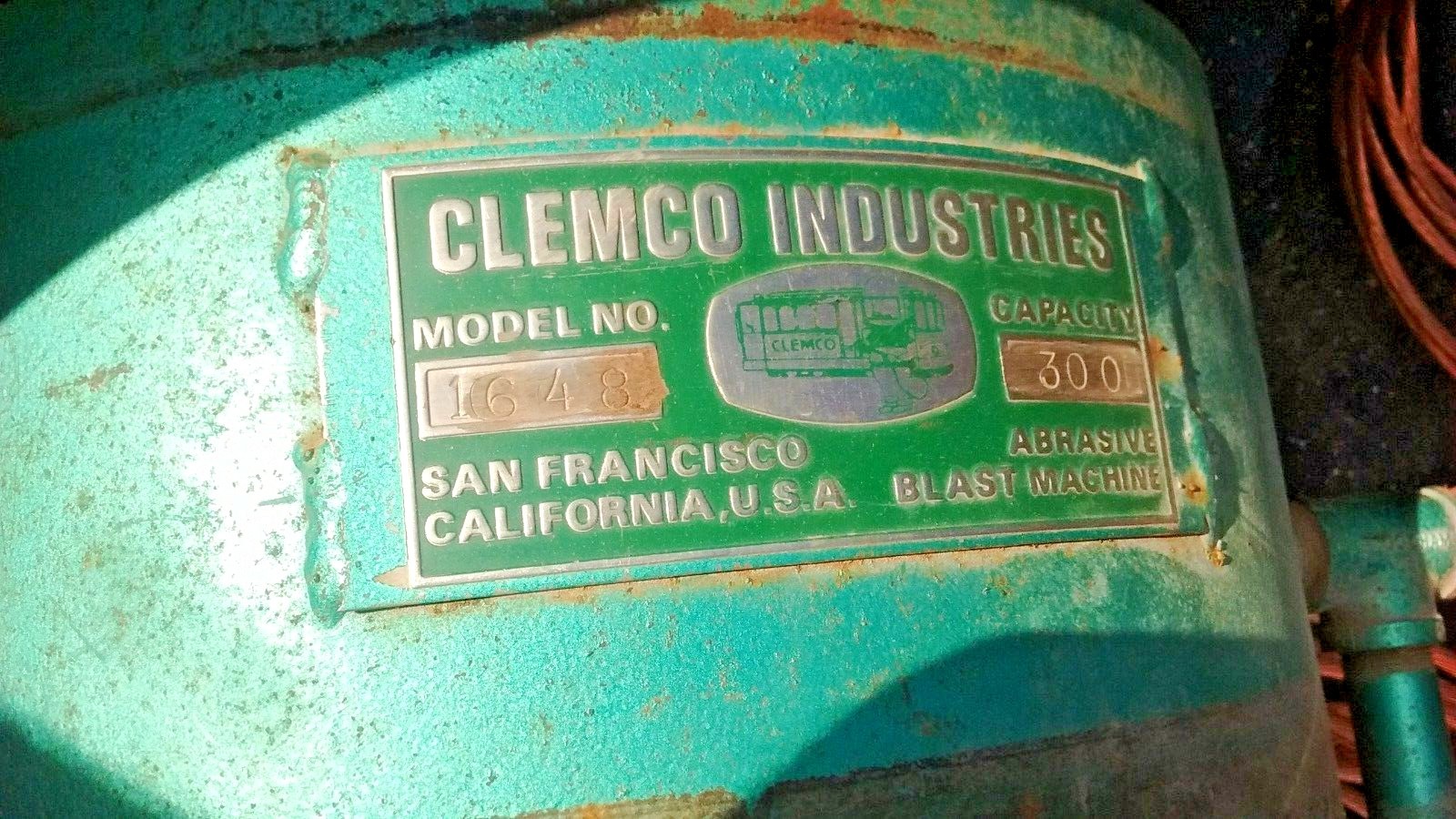 Clemco Industries Sandblasting - Abrasive Blast Equipment 300# - Sandblast