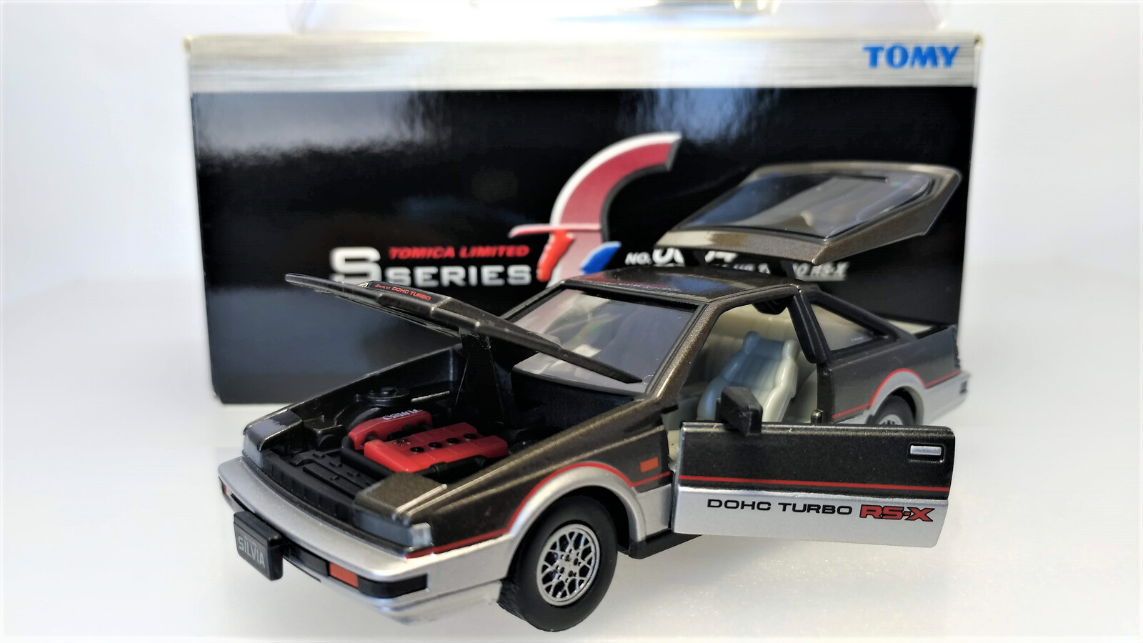 Tomy Tomica Limited Scale 1:43 Nissan Silvia HB Turbo RS-X Tomy Tomica Limited Scale 1:43 Nissan Silvia HB Turbo RS-X